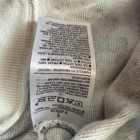 Janie and Jack Floral Ruffle Sweatshirt in Blue Reef Floral‎ size 6 - Picture 7 of 7